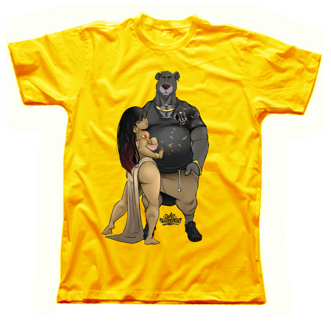 Bear Necessities Yellow Tshirt