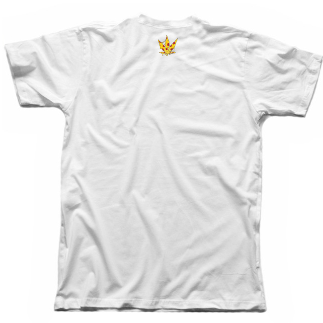 Live By the Slice White Tee